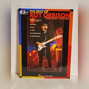 The Best Of Roy Orbison For Easy Guitar Booklet Paperback Hal Leonard